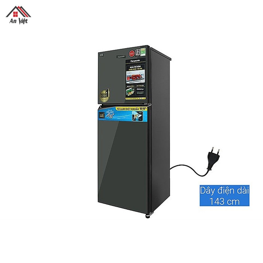 Tủ lạnh ngăn đá trên Panasonic Inverter 306 lít NR-TV341VGMV-A - hình 3
