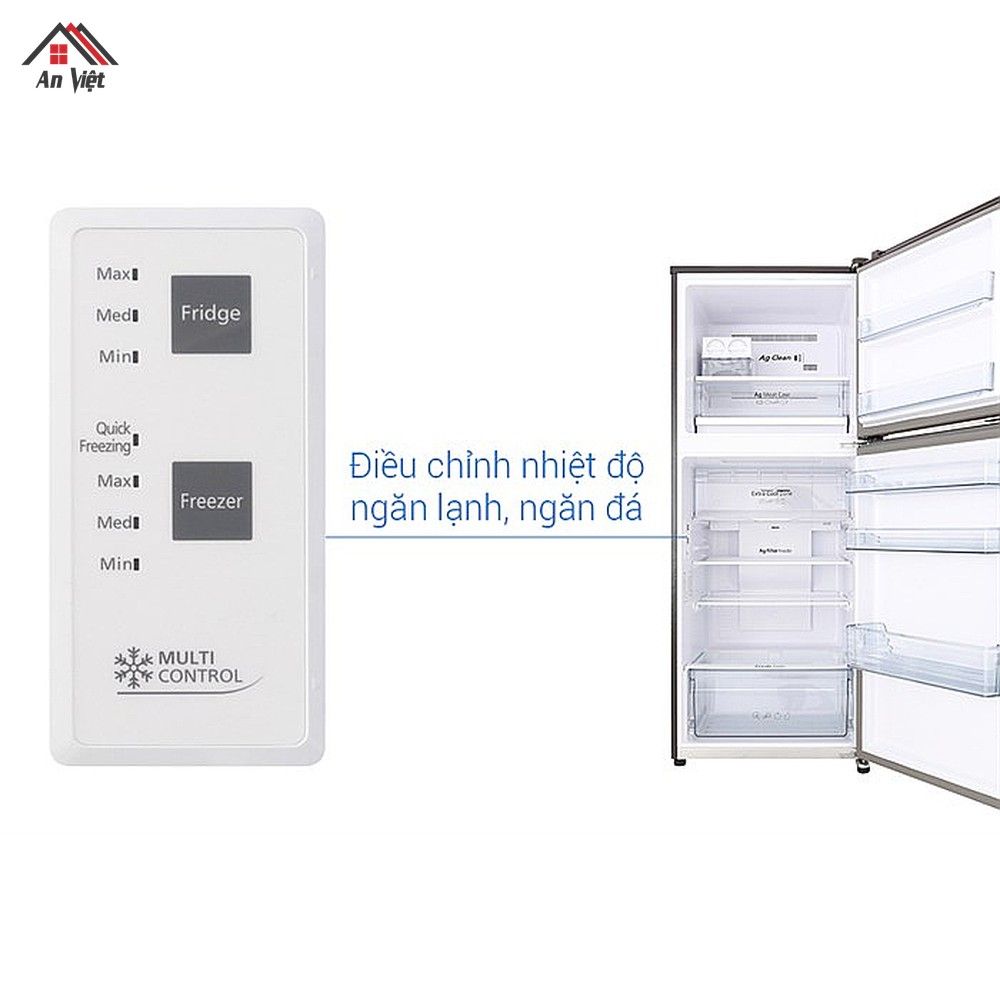 Tủ lạnh ngăn đá trên Panasonic Inverter 326 lít NR-BL359PKVN - hình 5