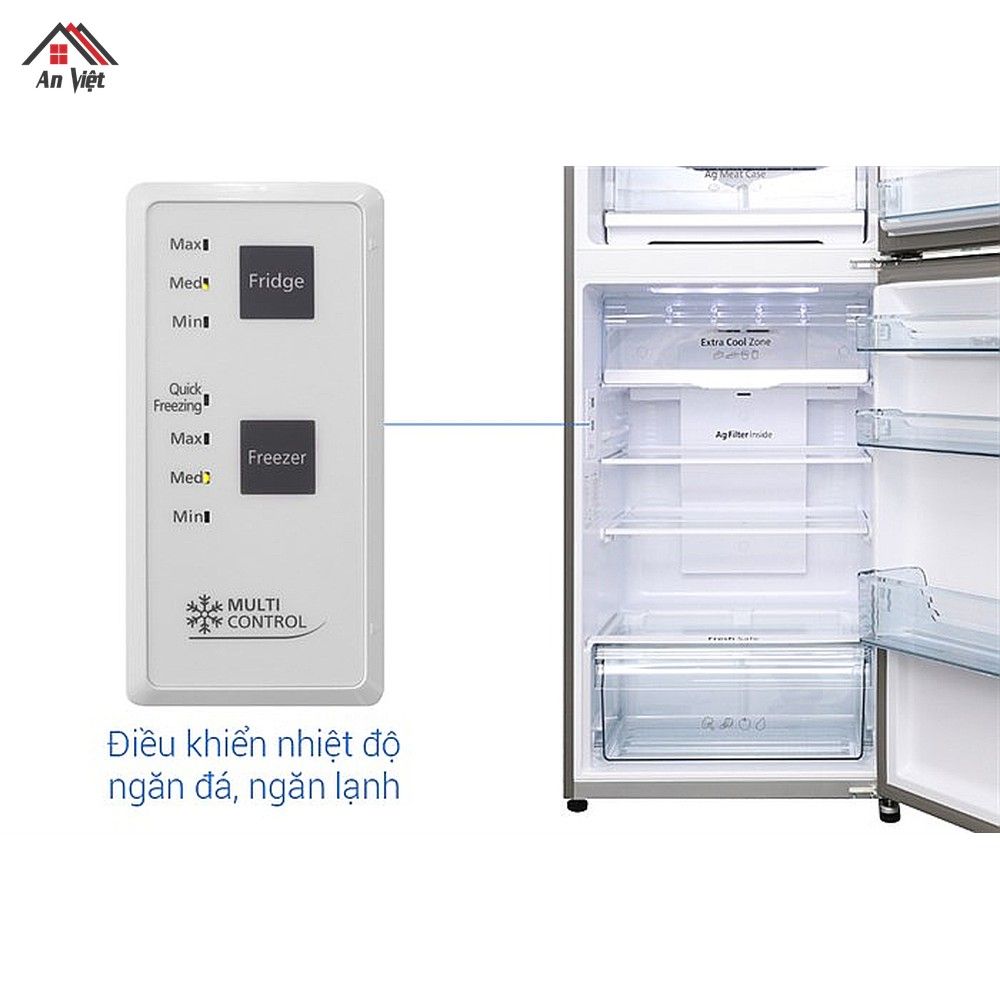 Tủ lạnh ngăn đá trên Panasonic Inverter 326 lít NR-BL359PSVN - hình 5