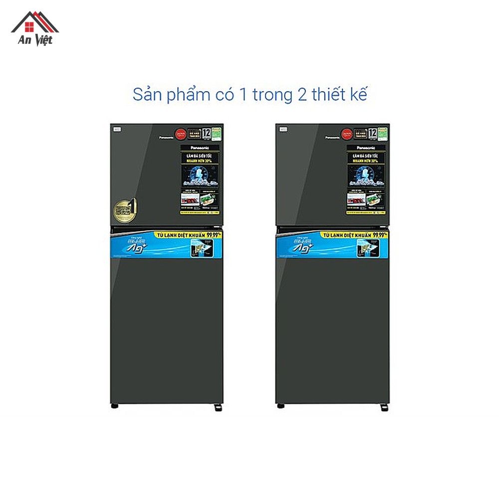 Tủ lạnh ngăn đá trên Panasonic Inverter 326 lít NR-TL351VGMV-A