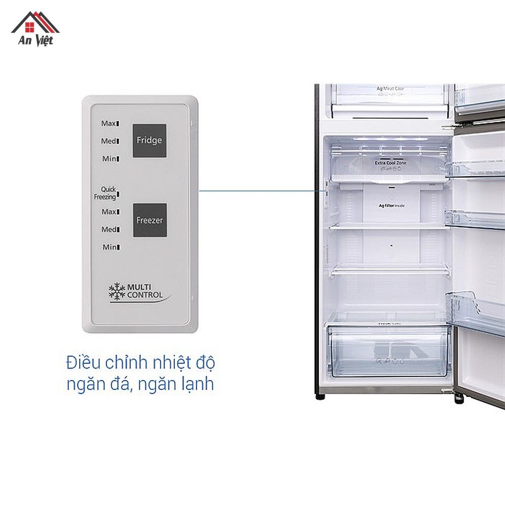 Tủ lạnh ngăn đá trên Panasonic Inverter 366 lít NR-BL389PKVN - hình 5