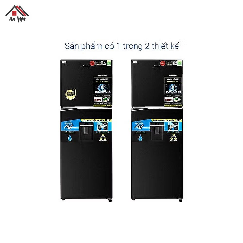 Tủ lạnh ngăn đá trên Panasonic Inverter 366 lít NR-TL381GPKV-A