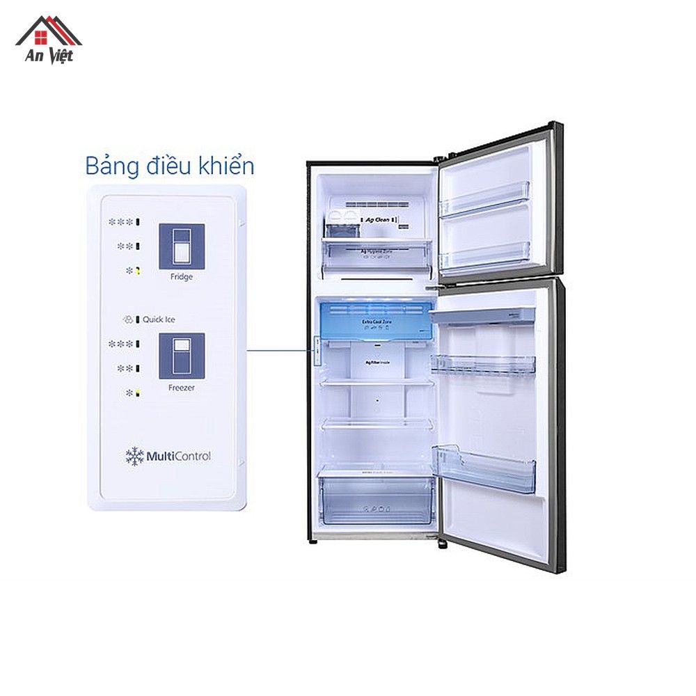 Tủ lạnh ngăn đá trên Panasonic Inverter 366 lít NR-TL381GPKV - hình 10
