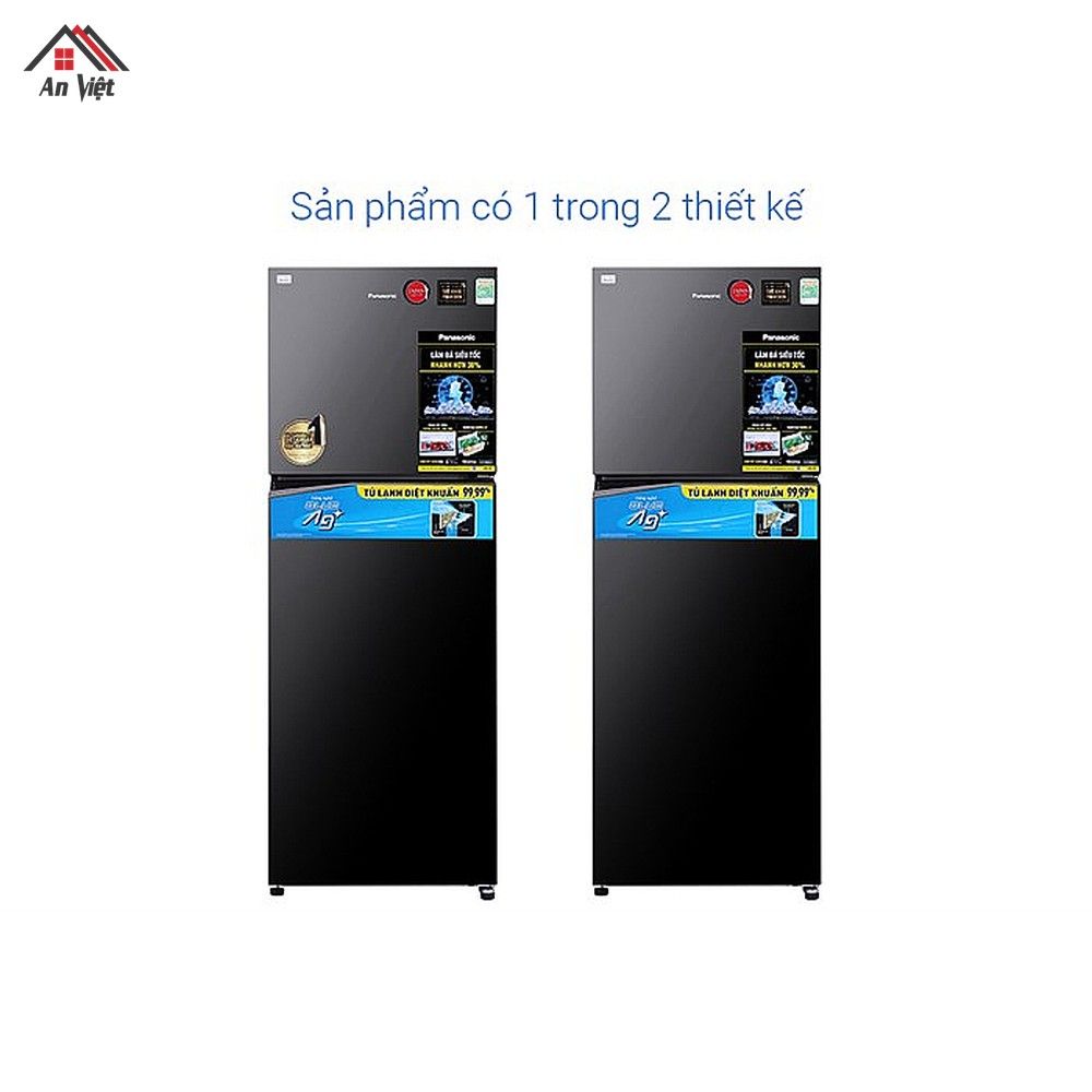 Tủ lạnh ngăn đá trên Panasonic Inverter 366 lít NR-TL381VGMV