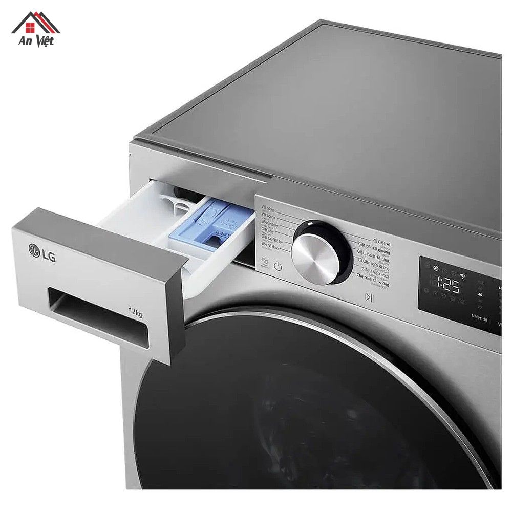 Máy giặt lồng ngang LG AI DD Inverter 12 kg FX1412N5S - hình 4