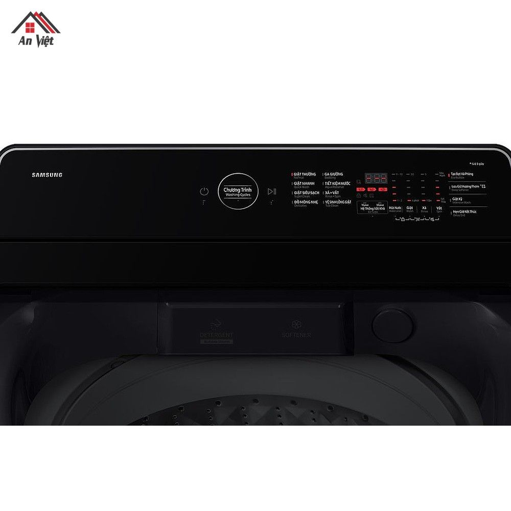 Máy giặt lồng đứng Samsung Ecobubble Inverter 17 kg WA40F17E7CSV - hình 3