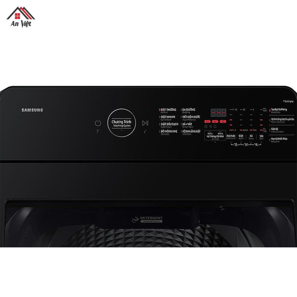 Máy giặt lồng đứng Samsung Ecobubble Inverter 9.5 kg WA40F95E1CSV - hình 5
