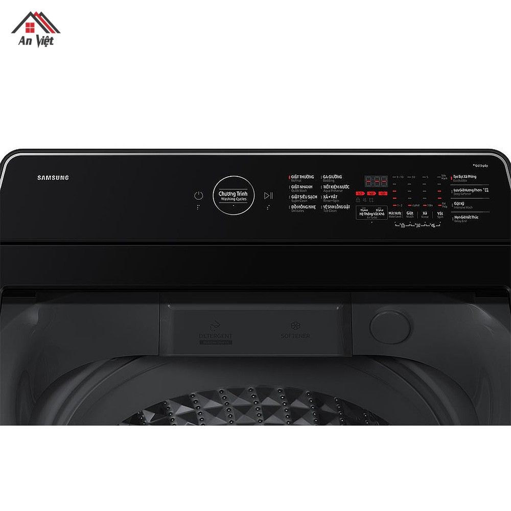 Máy giặt lồng đứng Samsung Ecobubble Inverter 12.5 kg WA40F12E4LSV - hình 2