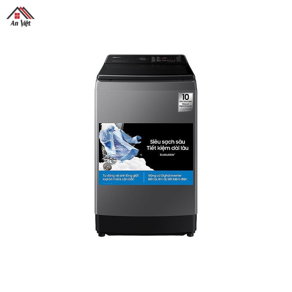 Máy giặt lồng đứng Samsung Ecobubble Inverter 12.5 kg WA40F12E4LSV