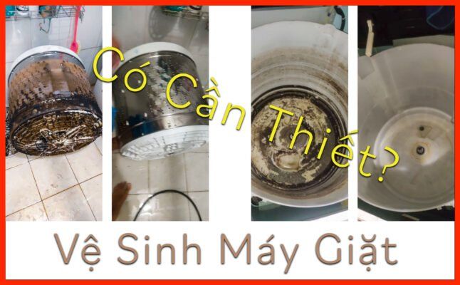 Vệ sinh máy giặt - Bạn đã thử chưa?
