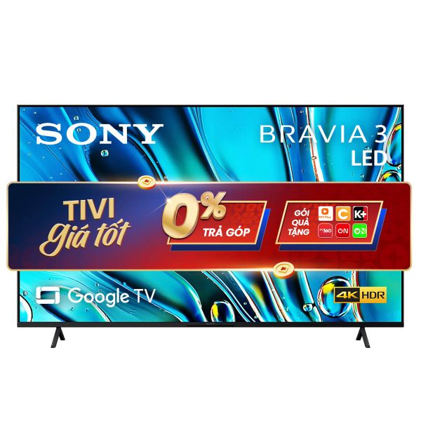 Google Tivi Sony 4K 50 inch K-50S30