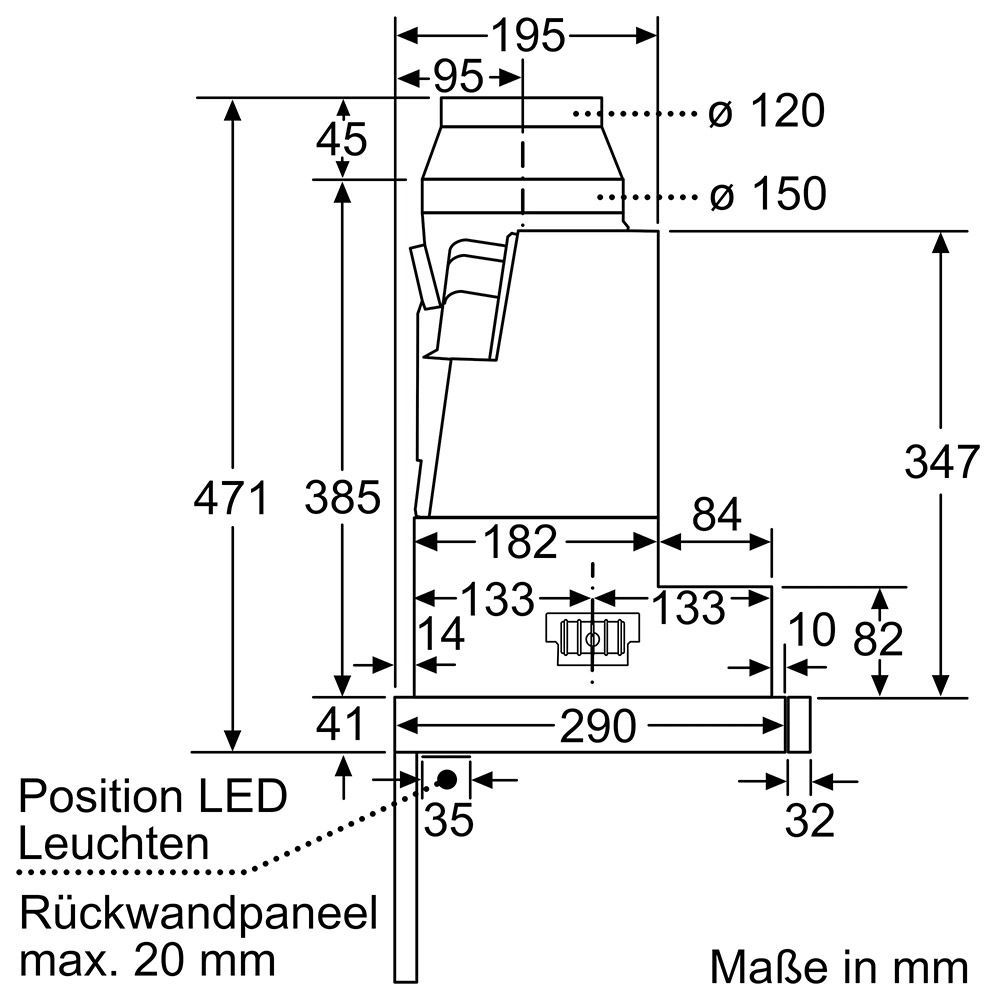 Máy hút mùi âm tủ Bosch DFS097K51 Serie 6 - hình 7