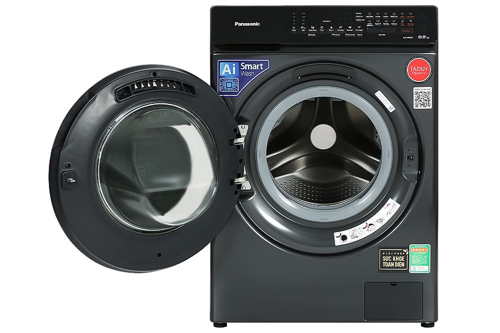 Máy giặt sấy lồng ngang Panasonic 9.5kg NA-V95FR1BVT - hình 2