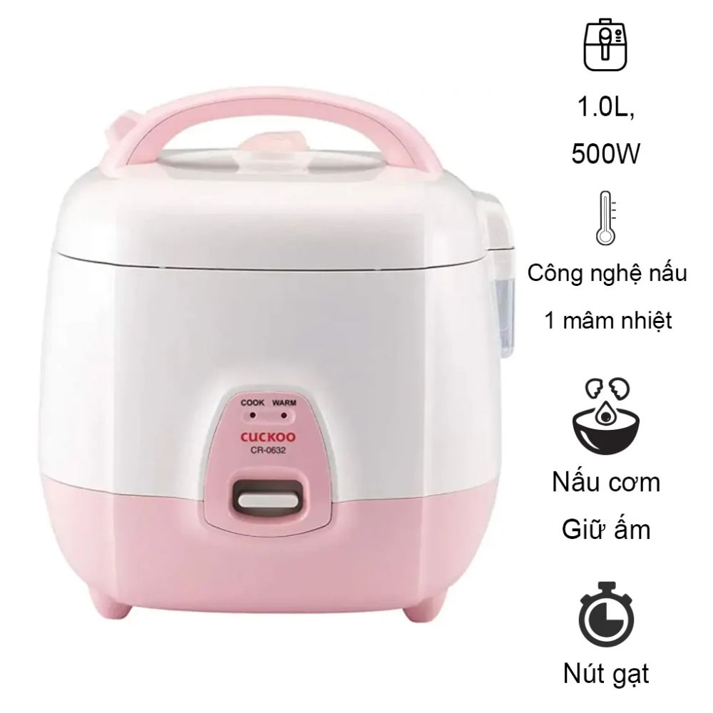 Nồi cơm điện 1 lít Cuckoo CR-0632