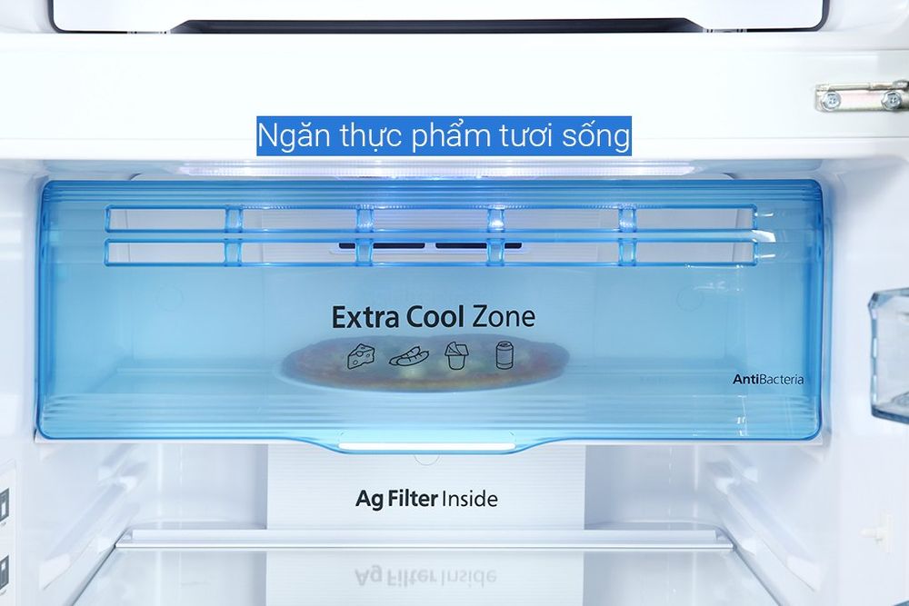 Tủ lạnh ngăn đá trên Panasonic Inverter 326 lít NR-TL351VGMV - hình 5