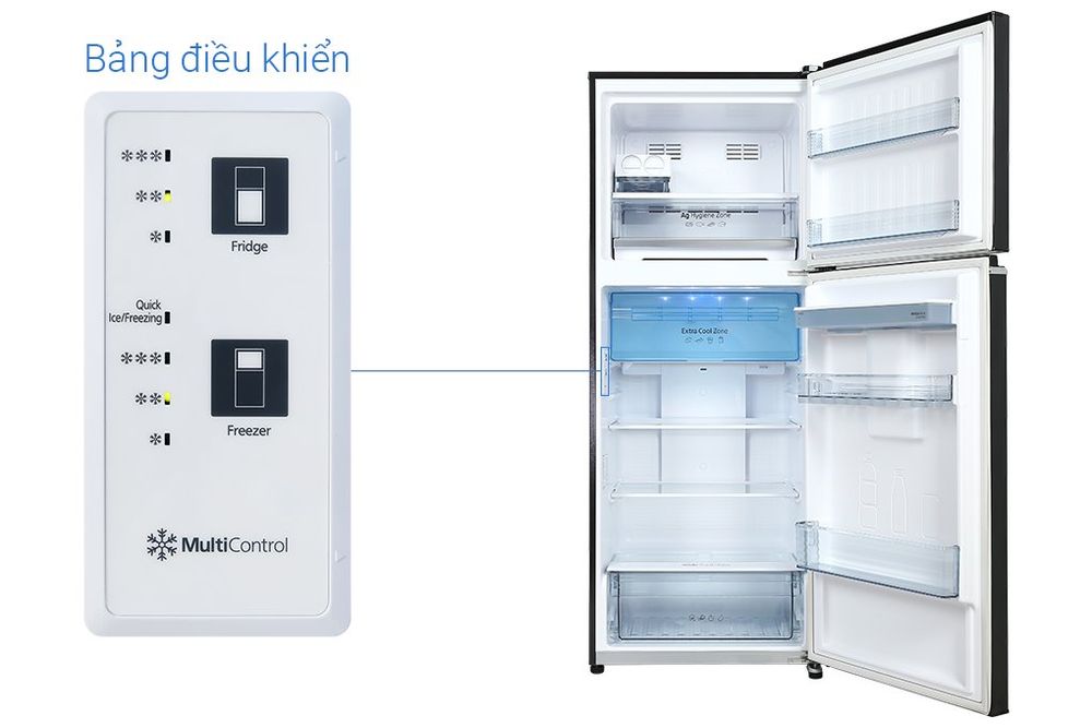 Tủ lạnh ngăn đá trên Panasonic Inverter 405 lít NR-TX461GPKV - hình 4