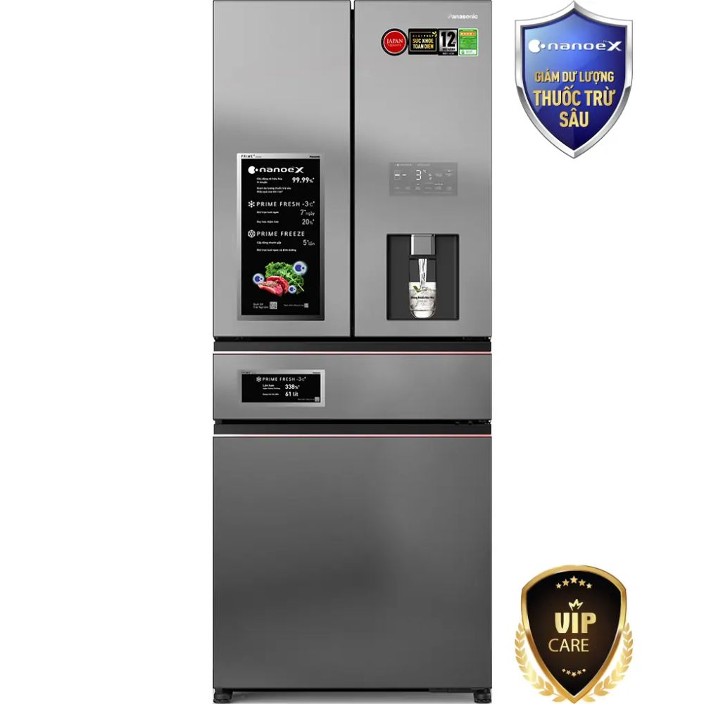 Tủ lạnh Multidoor Panasonic Inverter 540 Lít NR-YW590YHHV - hình 3